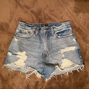 Abercrombie denim shorts